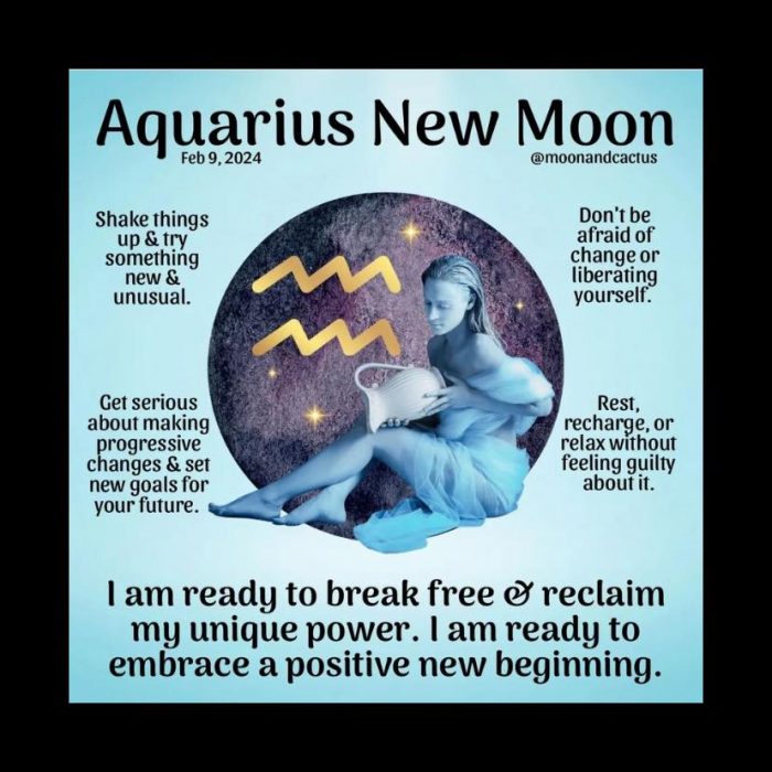 Embracing Change The New Moon in Aquarius
